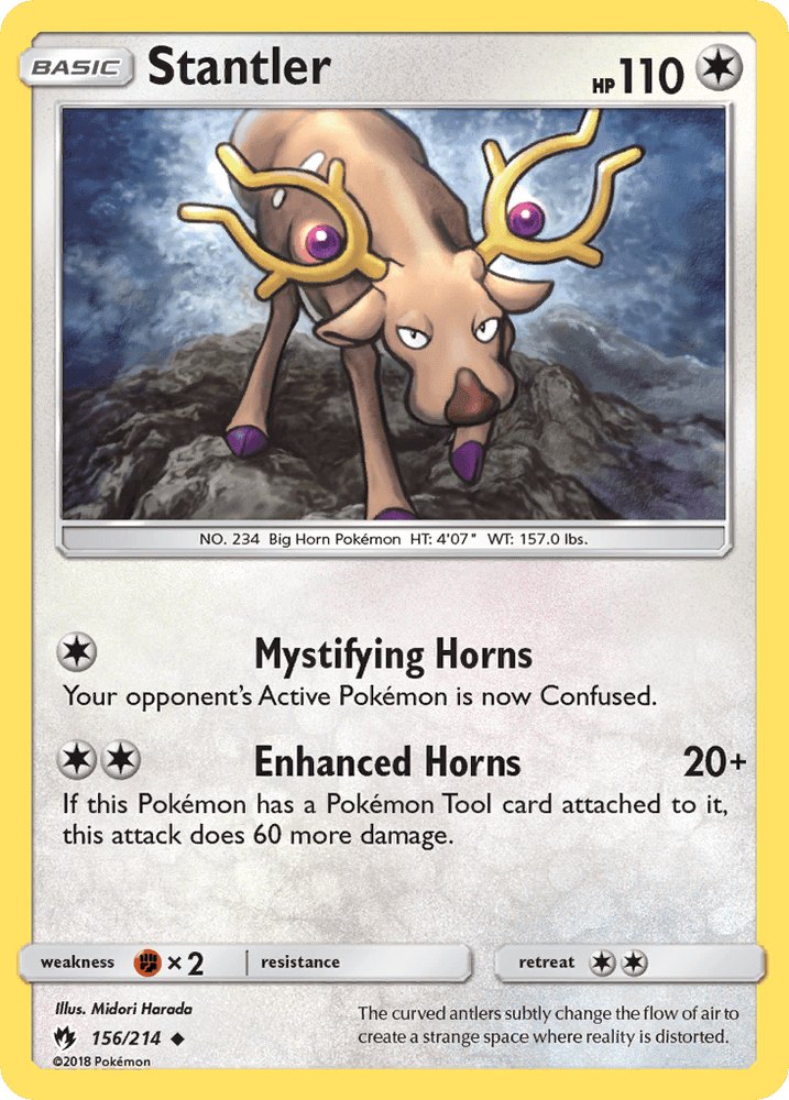 Stantler (156/214) [Sun & Moon: Lost Thunder] (Online Only)