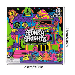 Schylling Nee-Doh 2026 Funky Frights Squish-O-Ween 13-Piece Countdown Calendar (ONLINE ORDER ONLY)