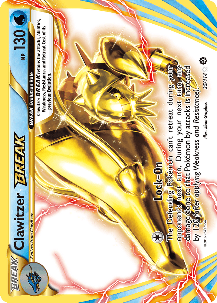 Clawitzer BREAK (35/114) [XY: Steam Siege] (Online Only)