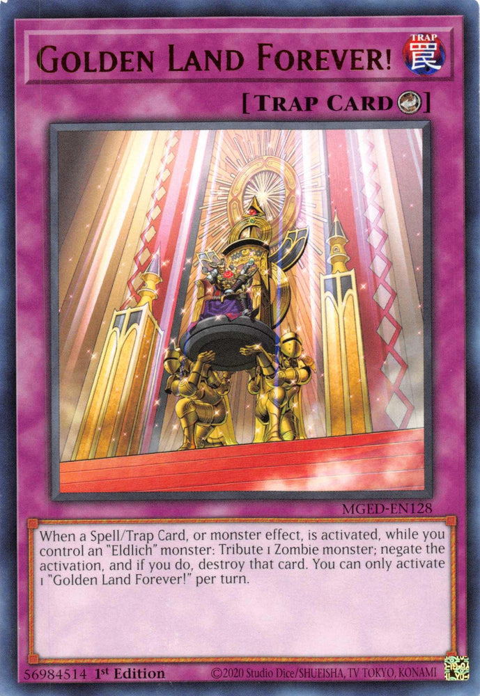 Golden Land Forever! [MGED-EN128] Rare (ONLINE ORDER ONLY)