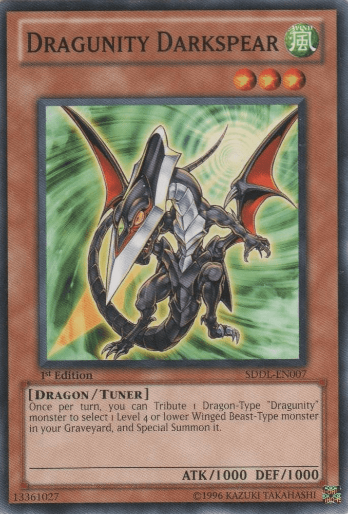 Dragunity Darkspear [SDDL-EN007] Common (ONLINE ORDER ONLY)