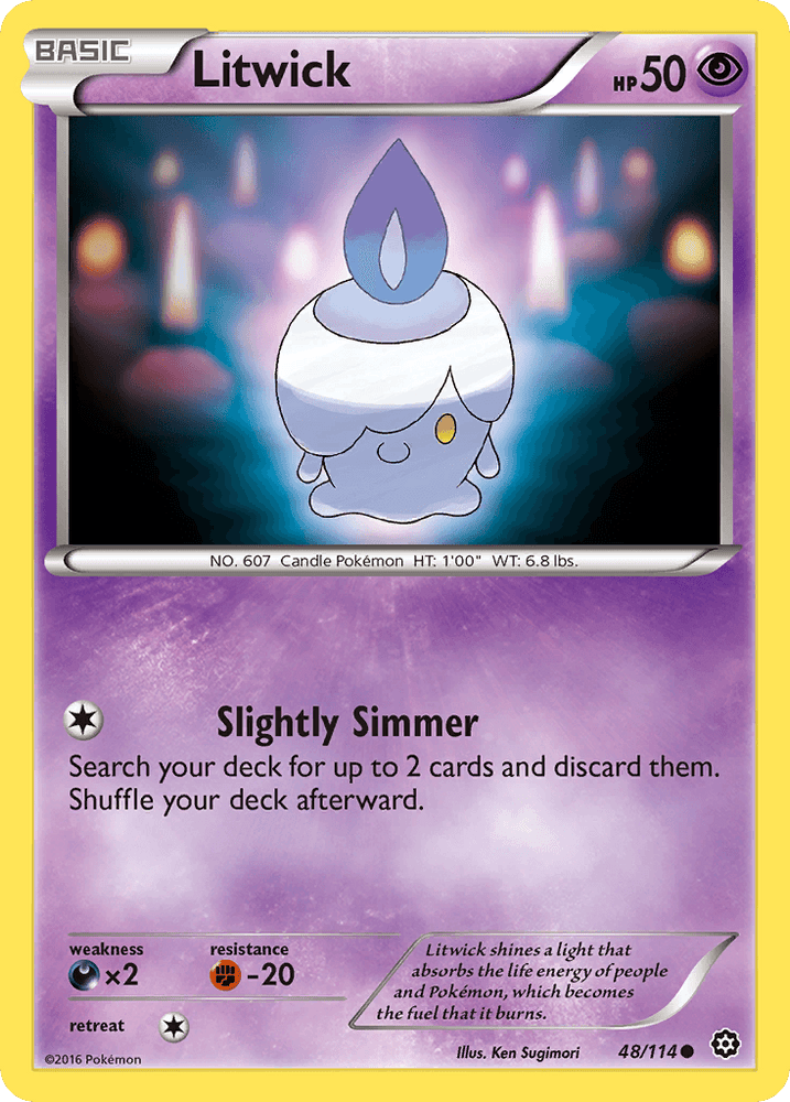 Litwick (48/114) [XY: Steam Siege] (Online Only)