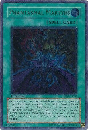 Phantasmal Martyrs (UTR) [SOI-EN041] Ultimate Rare (ONLINE ORDER ONLY)