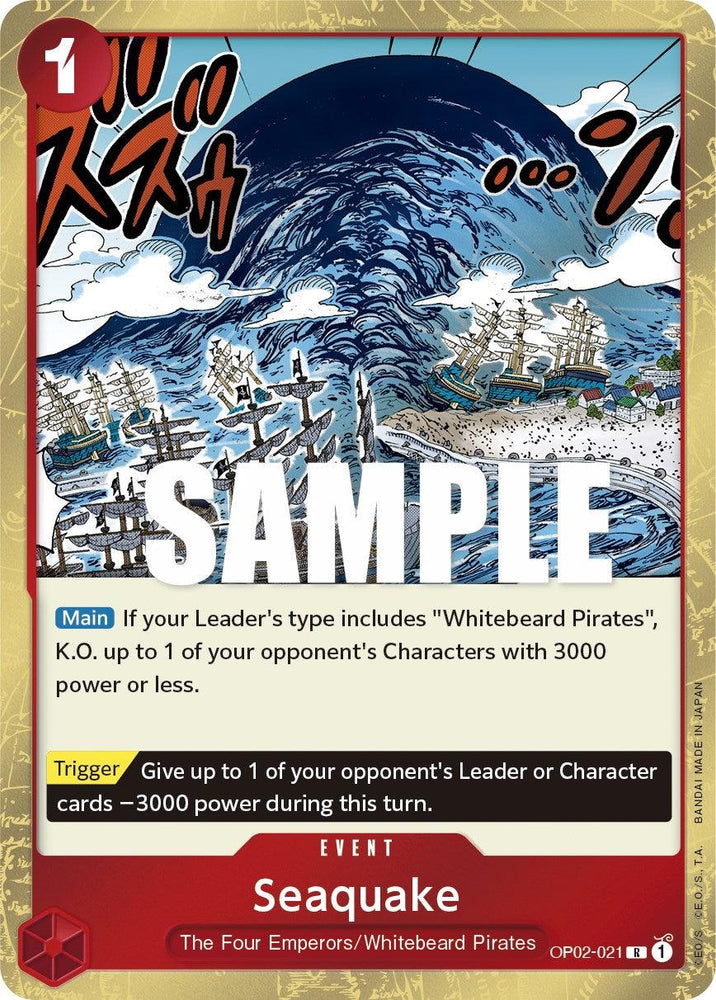Seaquake [Paramount War] (ONLINE ORDER ONLY)