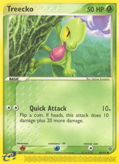 Treecko (80/97) [EX: Dragon] (Online Only)