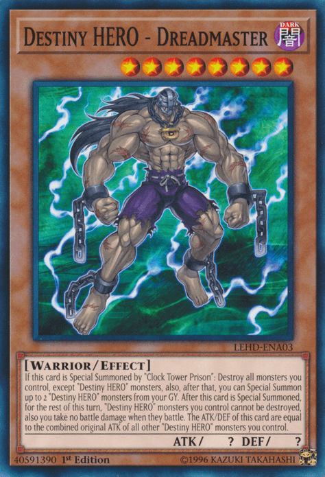 Destiny Hero - Dreadmaster [LEHD-ENA03] Common (ONLINE ORDER ONLY)