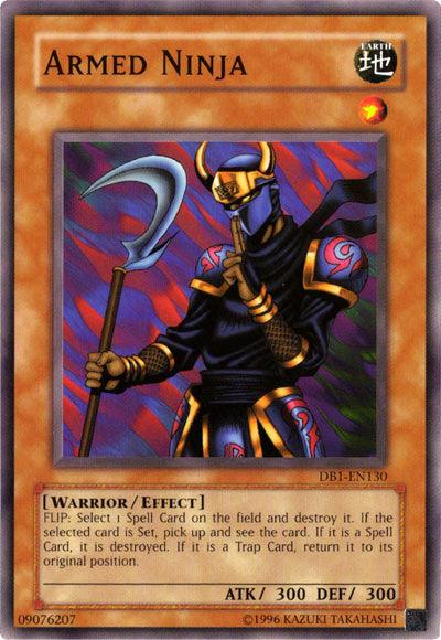 Armed Ninja [DB1-EN130] Common (ONLINE ORDER ONLY)