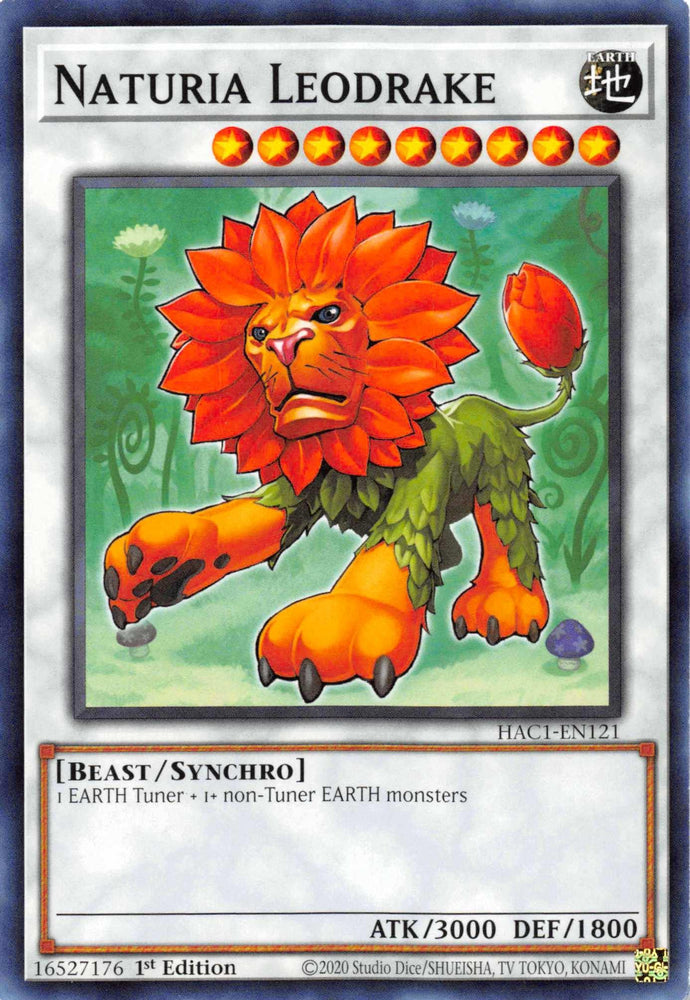 Naturia Leodrake [HAC1-EN121] Common (ONLINE ORDER ONLY)