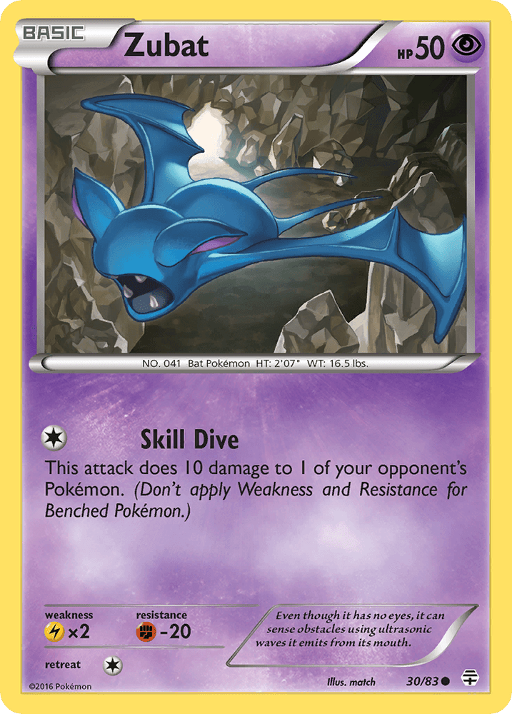 Zubat (30/83) [XY: Generations] (Online Only)