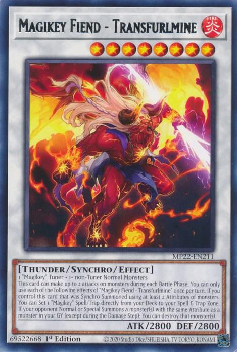 Magikey Fiend - Transfurlmine [MP22-EN211] Rare (ONLINE ORDER ONLY)