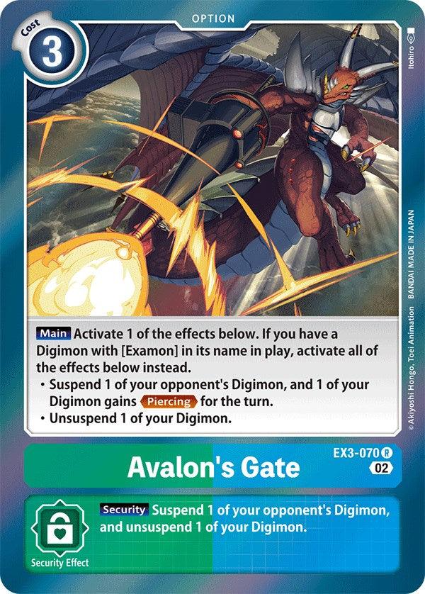 Avalon's Gate [EX3-070] [Draconic Roar] (ONLINE ORDER ONLY)