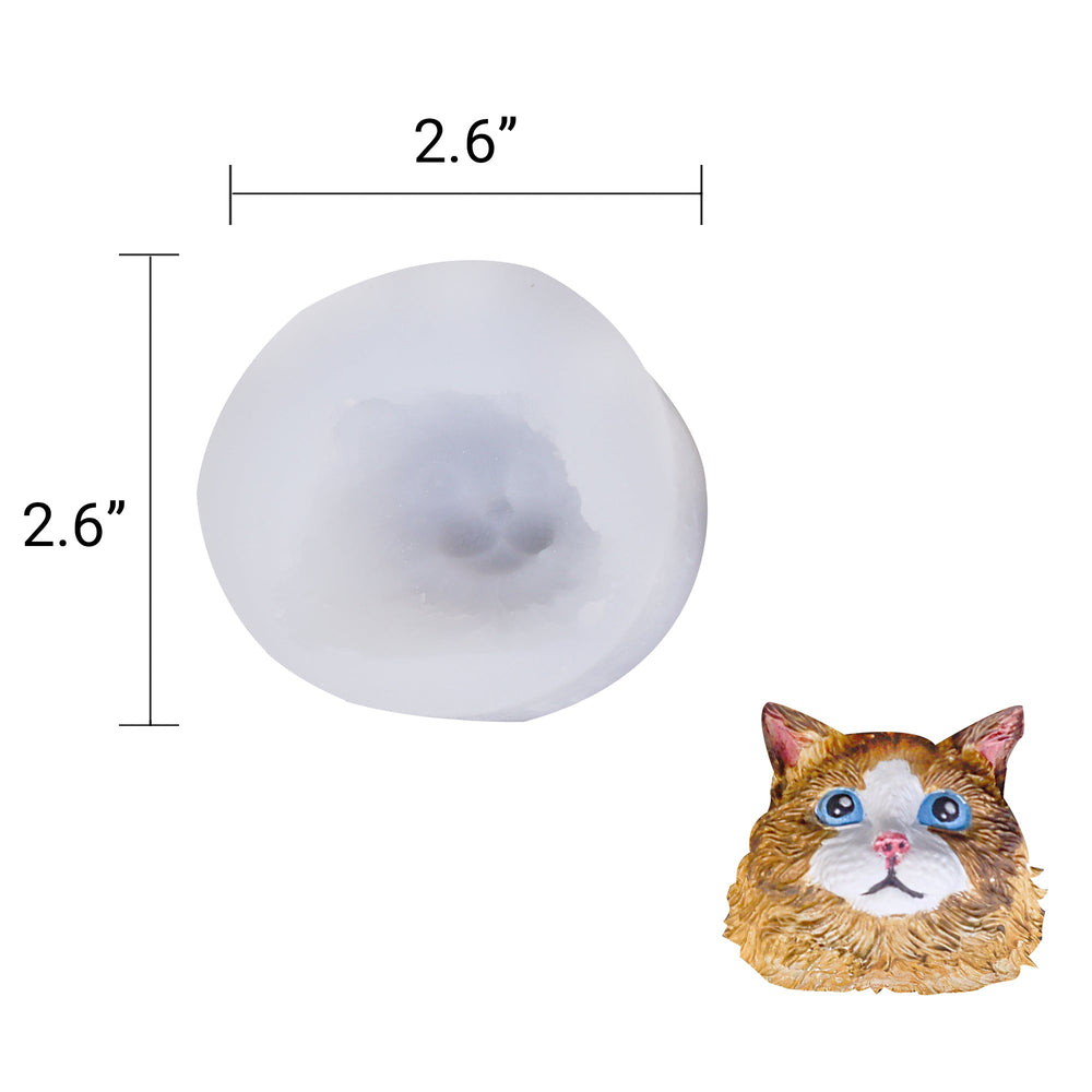 TP009 Pet Head Silicone Mold (ONLINE ORDER ONLY)