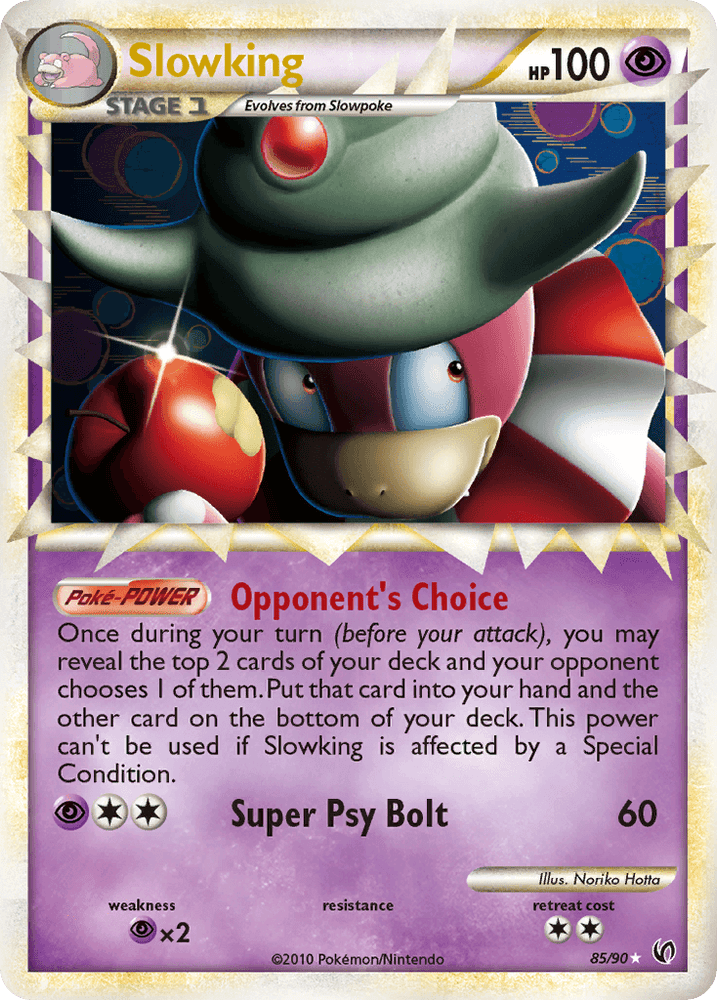 Slowking (85/90) [HeartGold & SoulSilver: Undaunted] (Online Only)