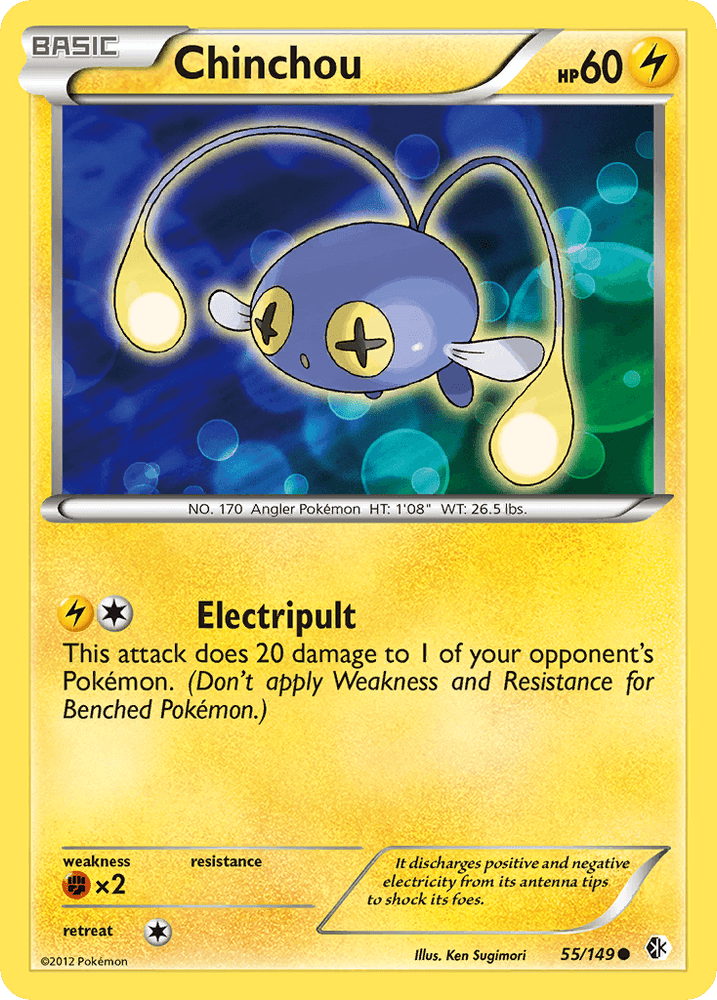 Chinchou (55/149) [Black & White: Boundaries Crossed] (Online Only)