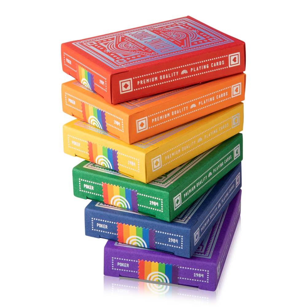 DKNG Rainbow Wheels Playing Cards (ONLINE ORDER ONLY)