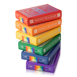DKNG Rainbow Wheels Playing Cards (ONLINE ORDER ONLY)