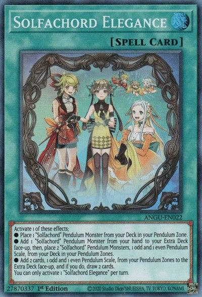 Solfachord Elegance (Super Rare) [ANGU-EN022] Super Rare (ONLINE ORDER ONLY)