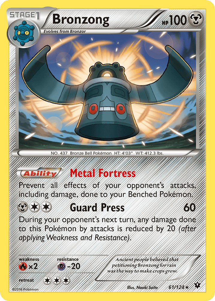 Bronzong (61/124) [XY: Fates Collide] (Online Only)