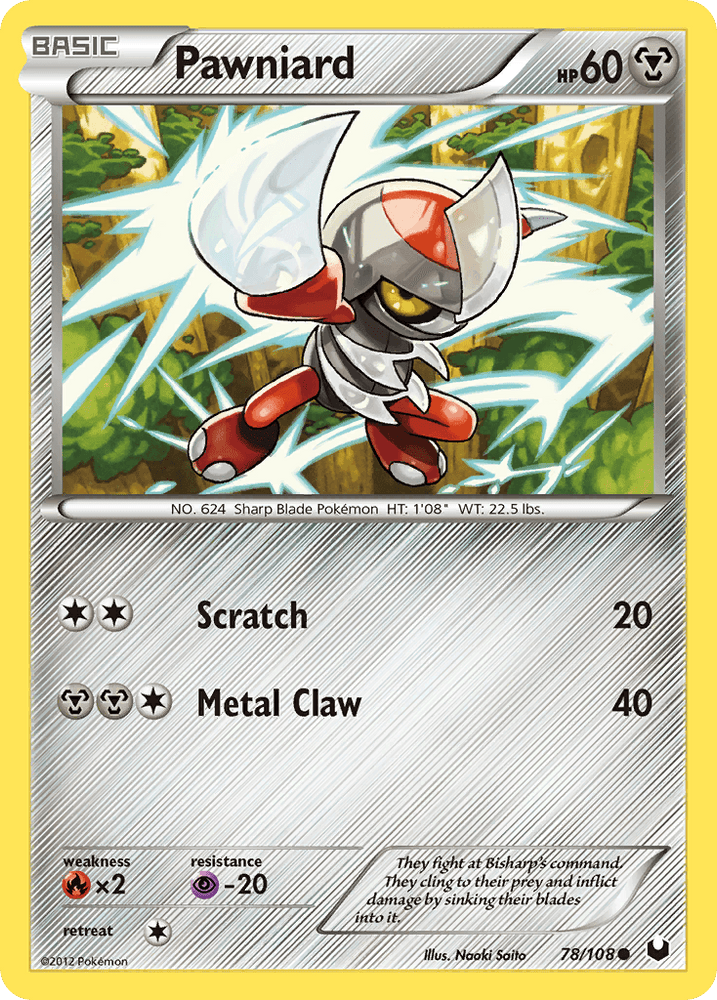 Pawniard (78/108) [Black & White: Dark Explorers] (Online Only)