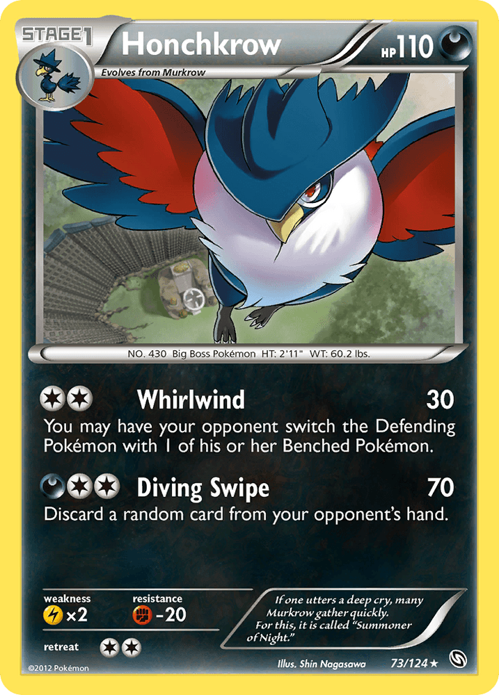 Honchkrow (73/124) [Black & White: Dragons Exalted] (Online Only)
