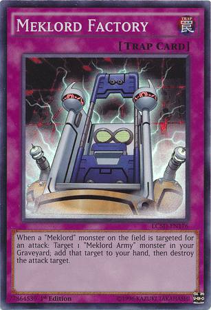 Meklord Factory [LC5D-EN176] Super Rare (ONLINE ORDER ONLY)
