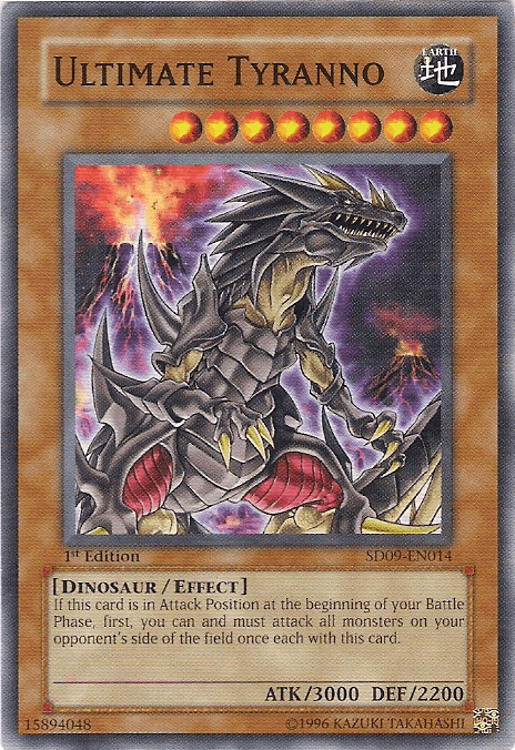 Ultimate Tyranno [SD09-EN014] Common (ONLINE ORDER ONLY)