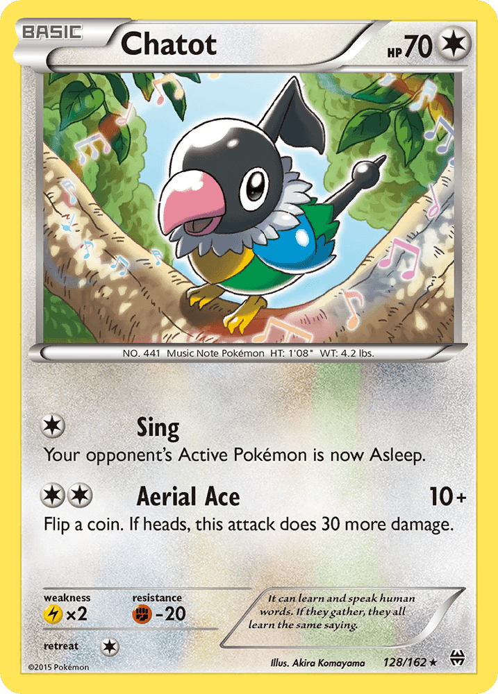 Chatot (128/162) [XY: BREAKthrough] (Online Only)