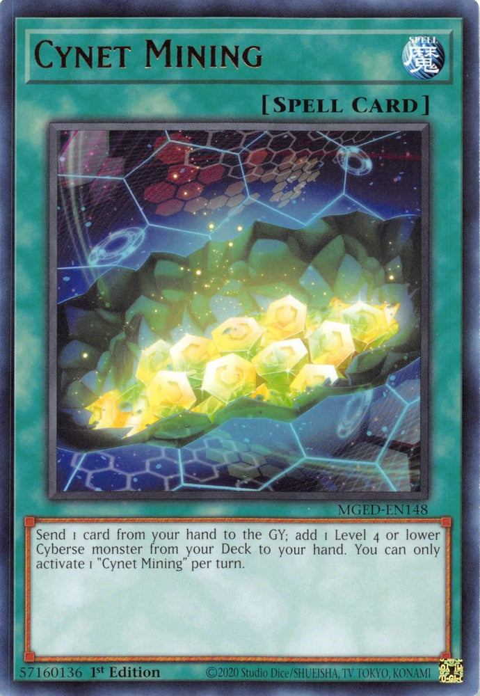 Cynet Mining [MGED-EN148] Rare (ONLINE ORDER ONLY)