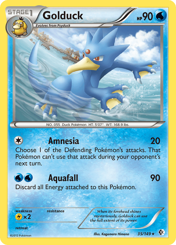 Golduck (35/149) [Black & White: Boundaries Crossed] (Online Only)