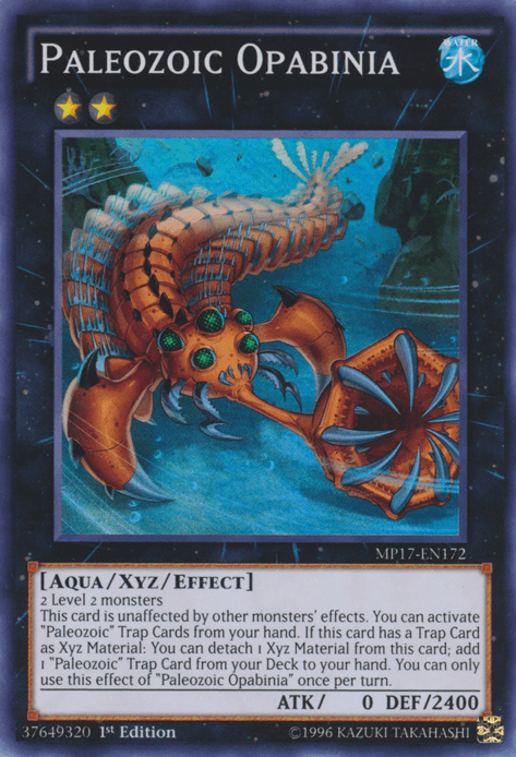 Paleozoic Opabinia [MP17-EN172] Super Rare (ONLINE ORDER ONLY)