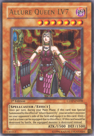 Allure Queen LV7 [CDIP-EN008] Ultra Rare (ONLINE ORDER ONLY)