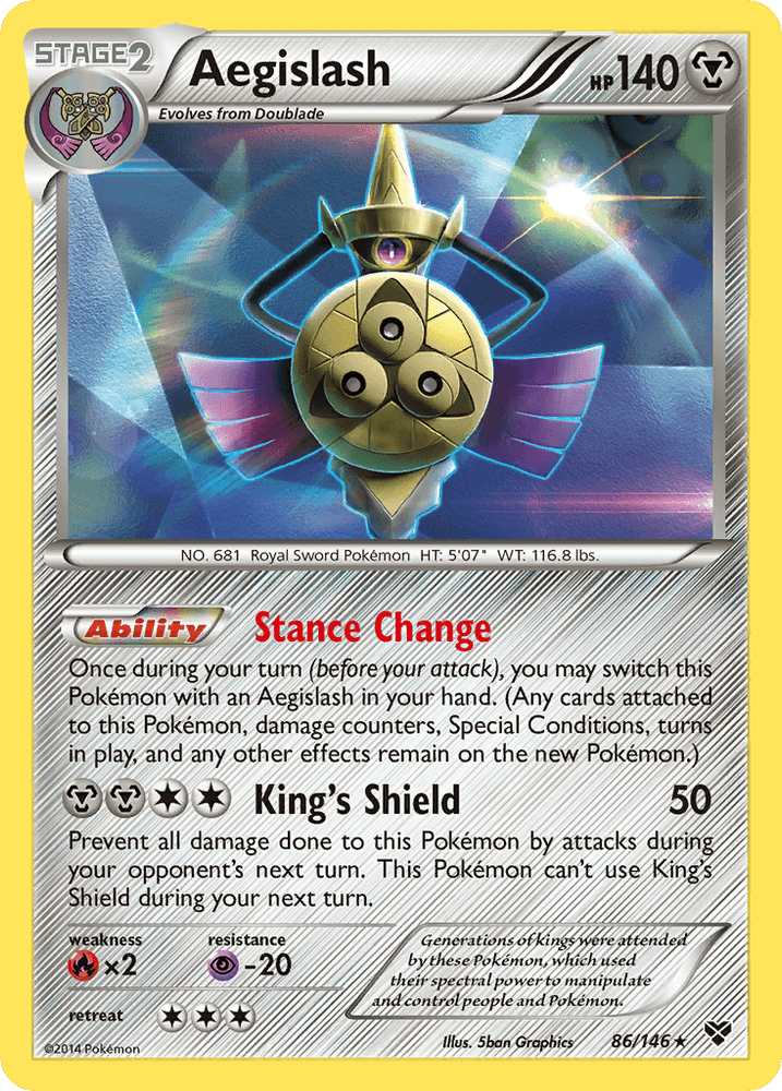 Aegislash (86/146) [XY: Base Set] (Online Only)