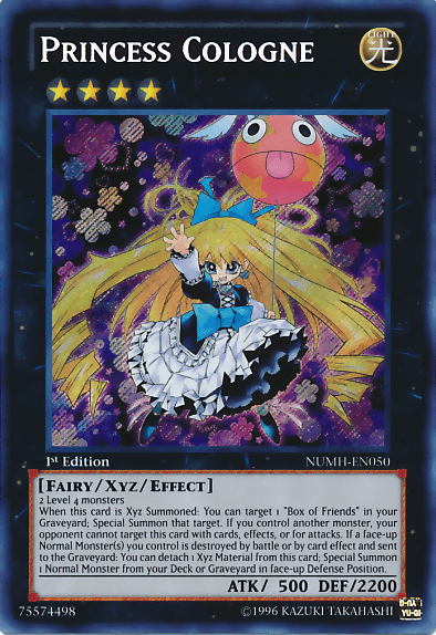 Princess Cologne [NUMH-EN050] Secret Rare (ONLINE ORDER ONLY)