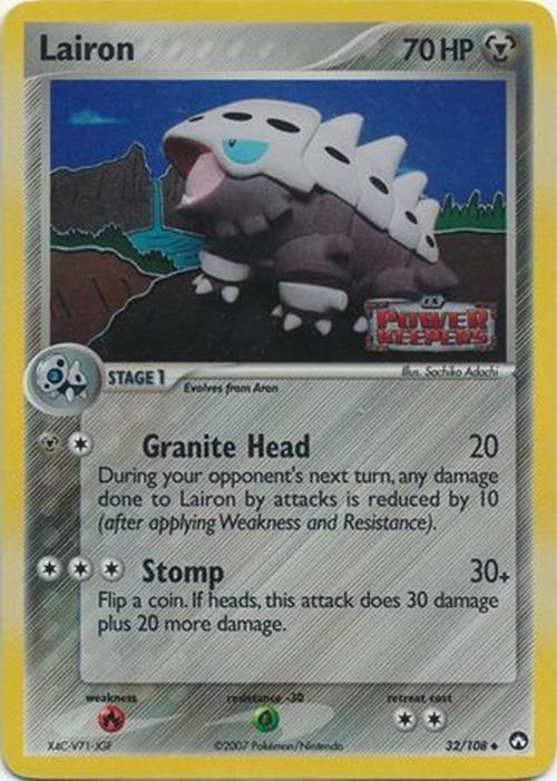 Lairon (32/108) (Stamped) [EX: Power Keepers] (Online Only)