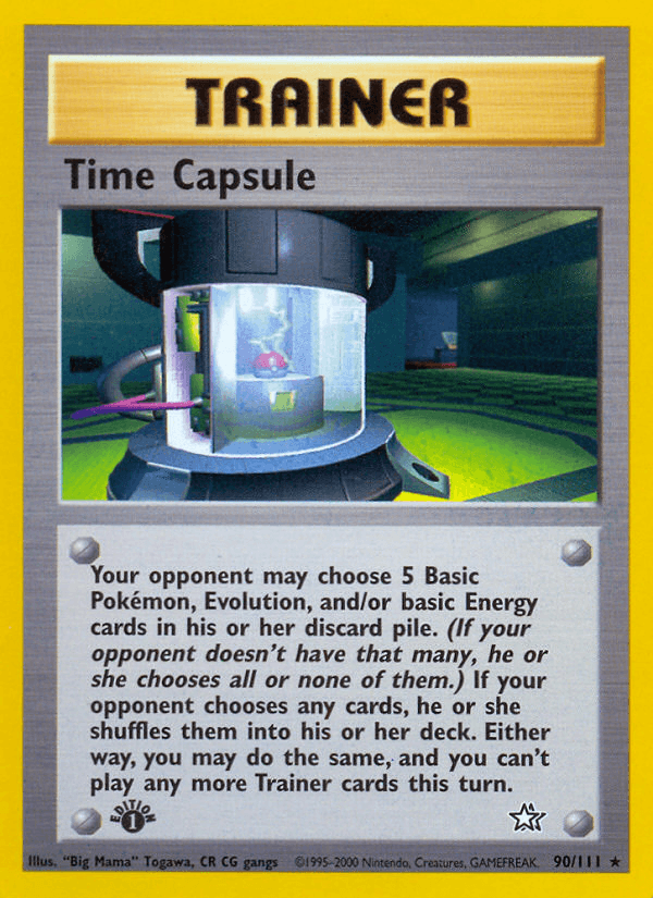 Time Capsule (90/111) [Neo Genesis 1st Edition] (Online Only)