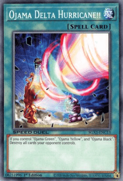 Ojama Delta Hurricane! [SGX1-ENC13] Common (ONLINE ORDER ONLY)