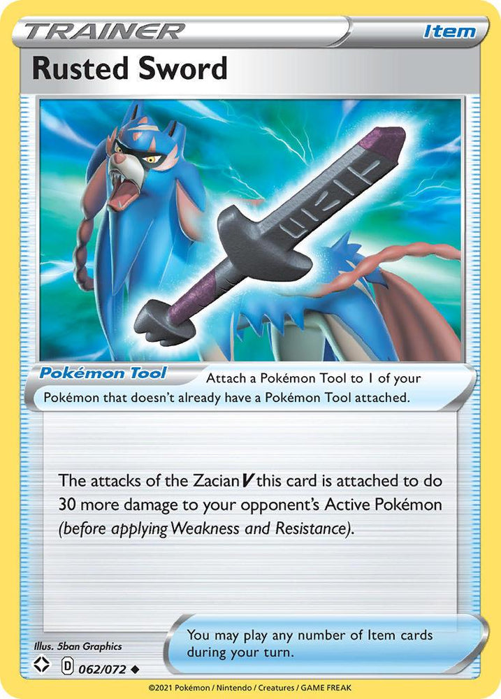 Rusted Sword (062/072) [Sword & Shield: Shining Fates] (Online Only)