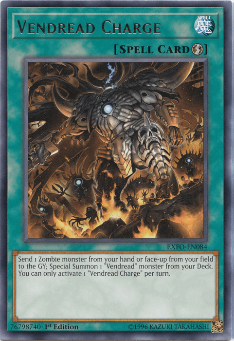 Vendread Charge [EXFO-EN084] Rare (ONLINE ORDER ONLY)