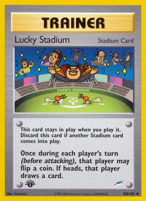 Lucky Stadium (100/105) [Neo Destiny 1st Edition] (Online Only)