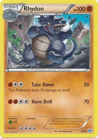 Rhydon (4/30) [XY: Trainer Kit 2 - Latios] (Online Only)