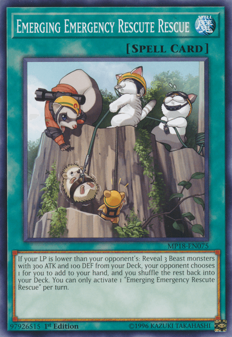 Emerging Emergency Rescute Rescue [MP18-EN075] Common (ONLINE ORDER ONLY)