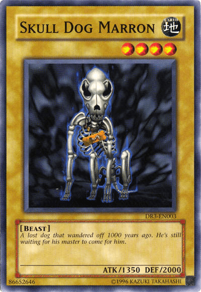 Skull Dog Marron [DR3-EN003] Common (ONLINE ORDER ONLY)