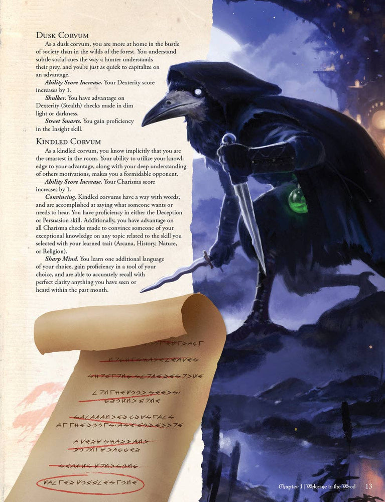 Humblewood Hardcover Campaign Book (ONLINE ORDER ONLY)