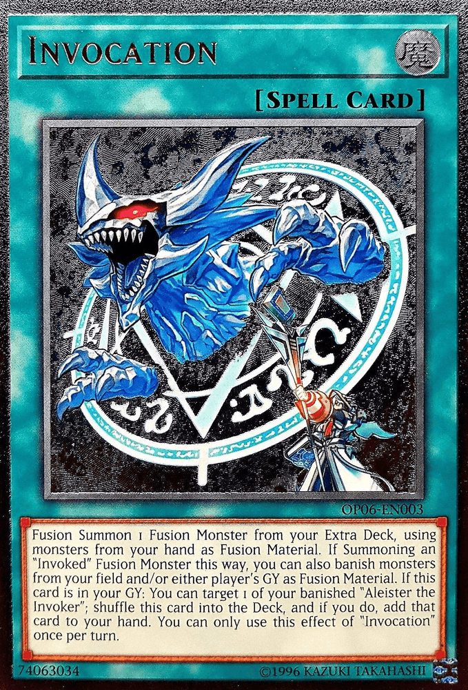 Invocation [OP06-EN003] Ultimate Rare (ONLINE ORDER ONLY)