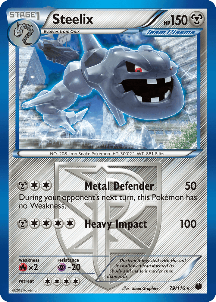 Steelix (79/116) [Black & White: Plasma Freeze] (Online Only)