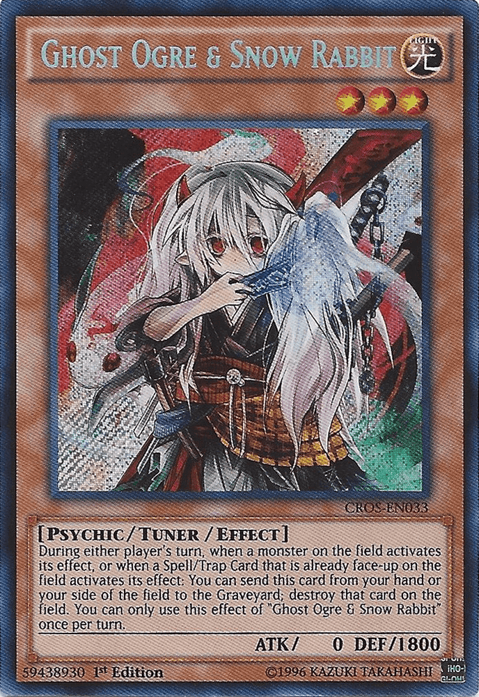 Ghost Ogre & Snow Rabbit [CROS-EN033] Secret Rare (ONLINE ORDER ONLY)
