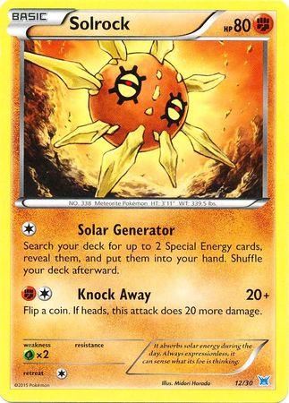 Solrock (12/30) [XY: Trainer Kit 2 - Latios] (Online Only)