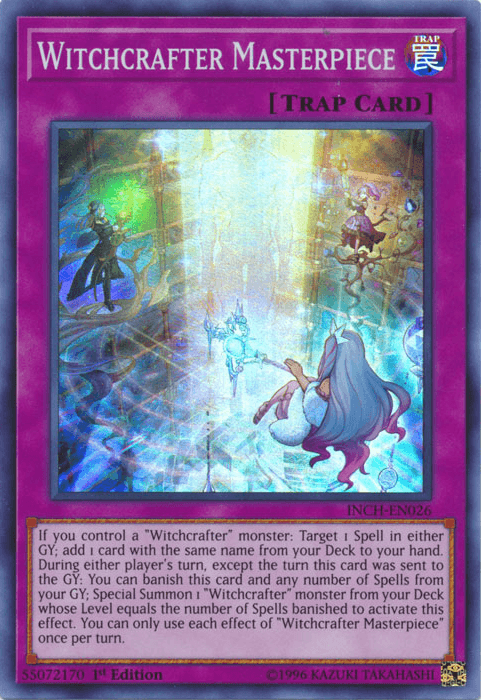Witchcrafter Masterpiece [INCH-EN026] Super Rare (ONLINE ORDER ONLY)