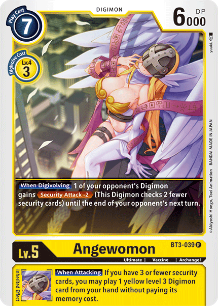Angewomon [BT3-039] [Release Special Booster Ver.1.5] (ONLINE ORDER ONLY)