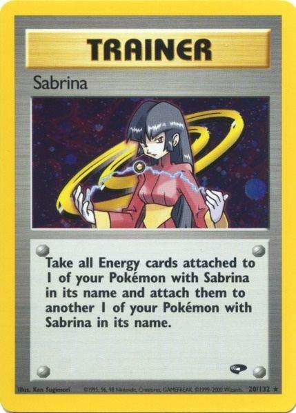 Sabrina (20/132) [Gym Challenge Unlimited] (Online Only)